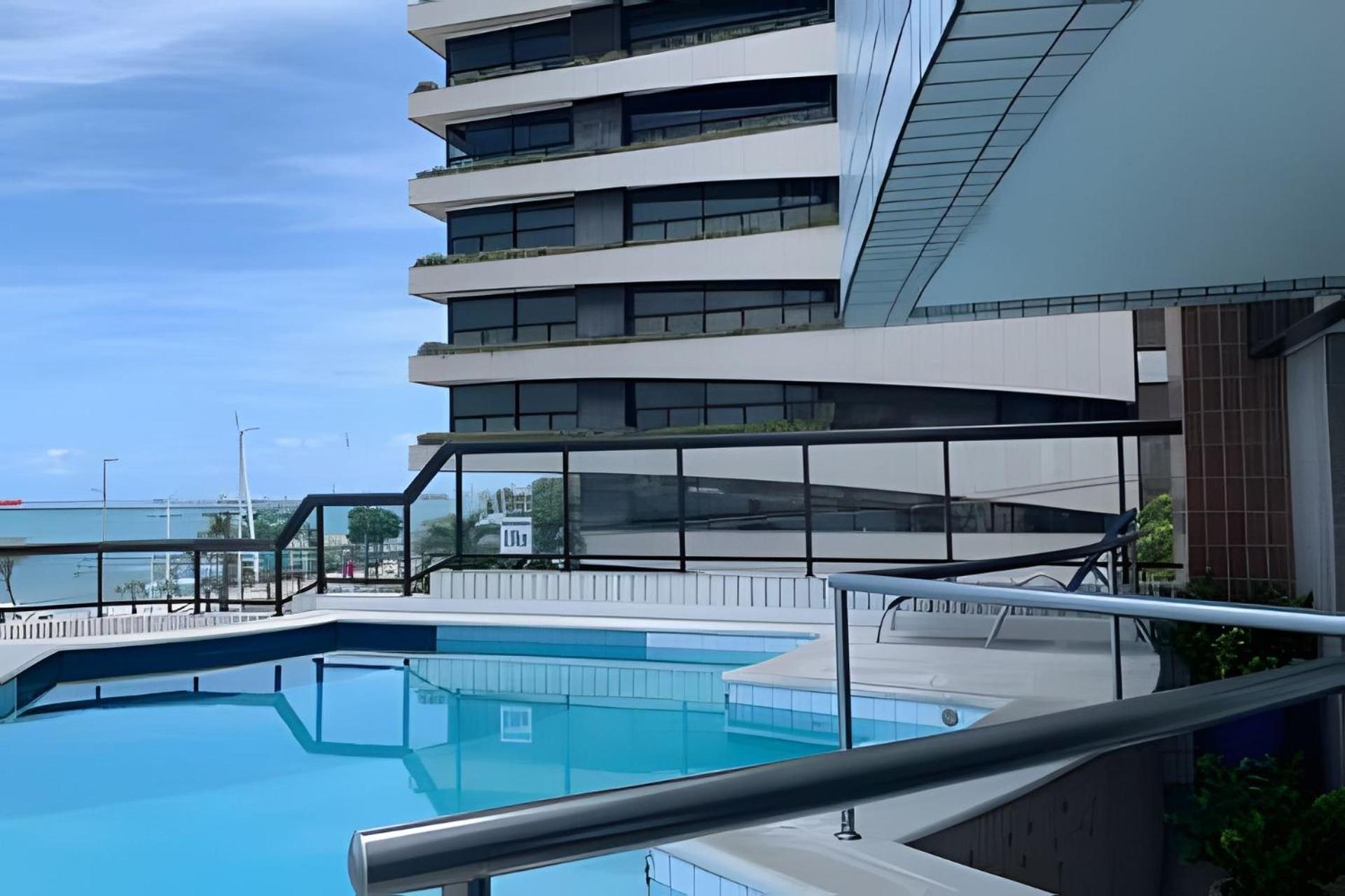 Apartmán Hosts Br - Flat Frente Mar Na Beira Mar Fortaleza  Exteriér fotografie