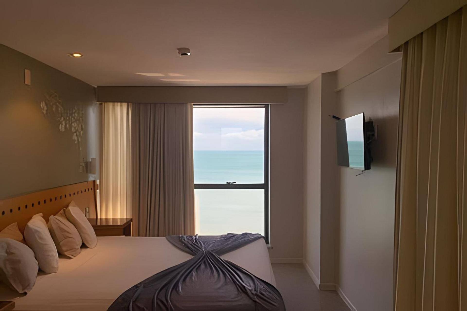 Apartmán Hosts Br - Flat Frente Mar Na Beira Mar Fortaleza  Exteriér fotografie